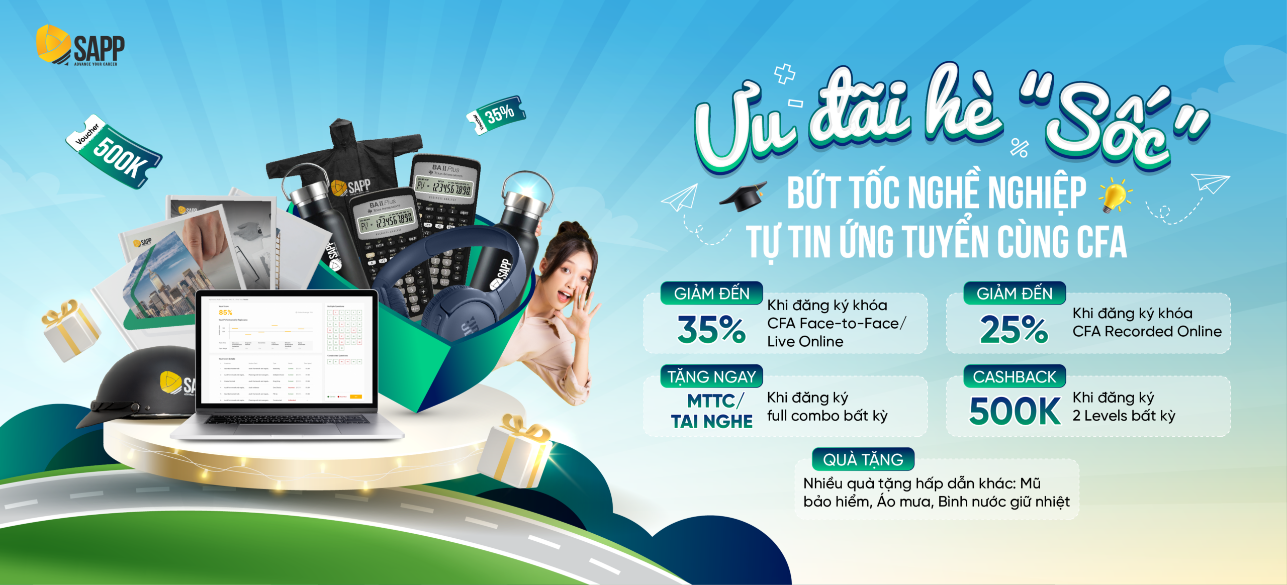 Khóa học CFA Online tại SAPP