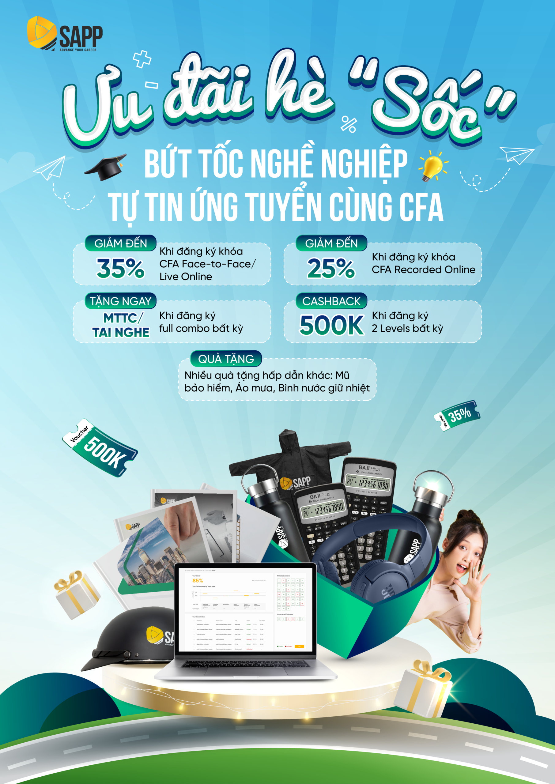 Khóa học CFA Online tại SAPP