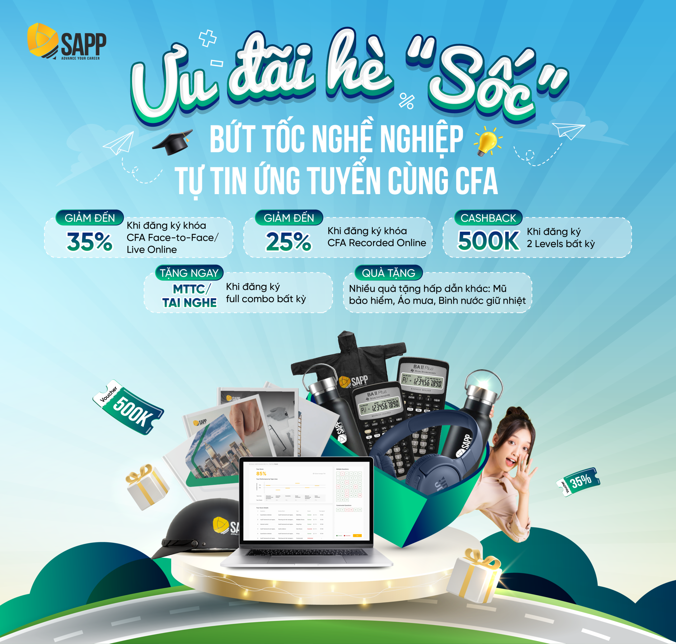 Khóa học CFA Online tại SAPP