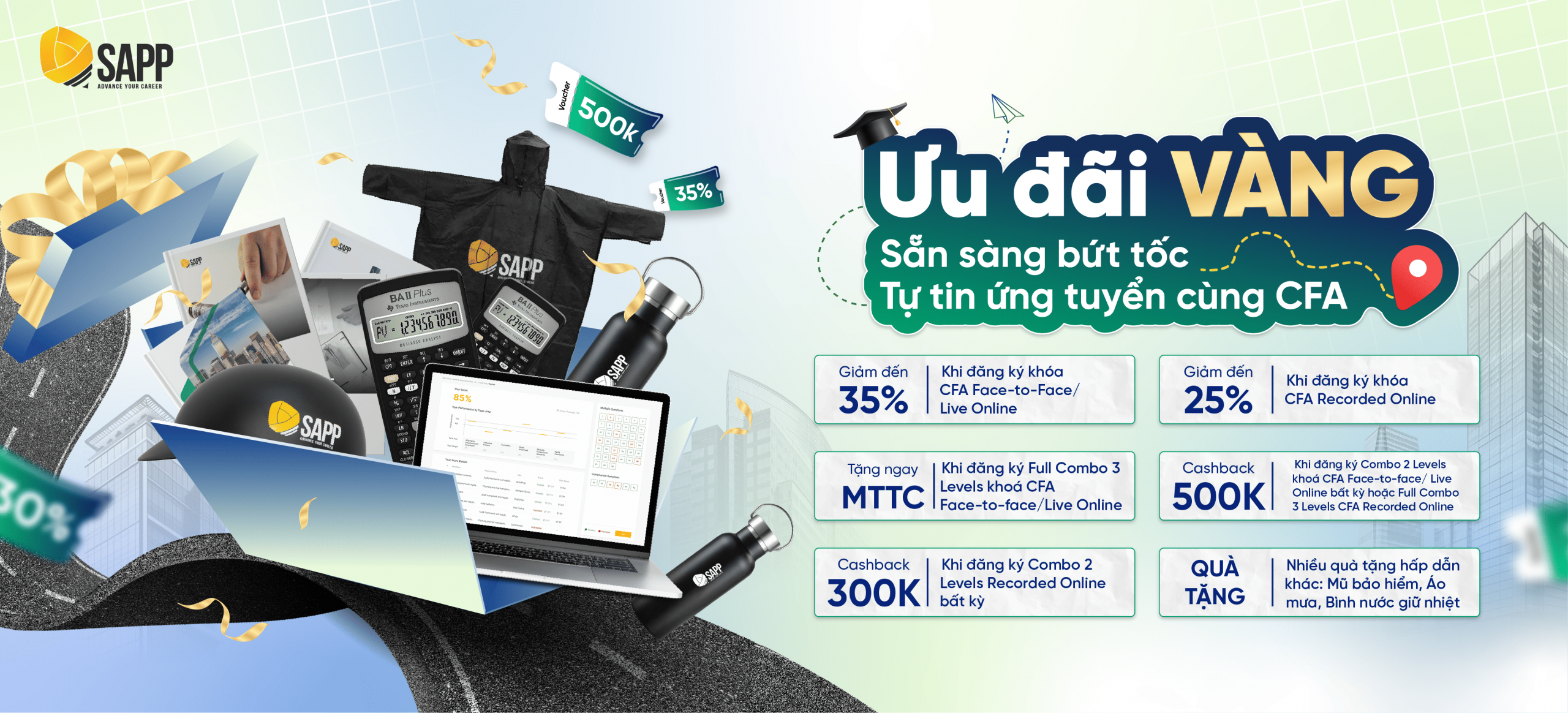 Khóa học CFA Online tại SAPP