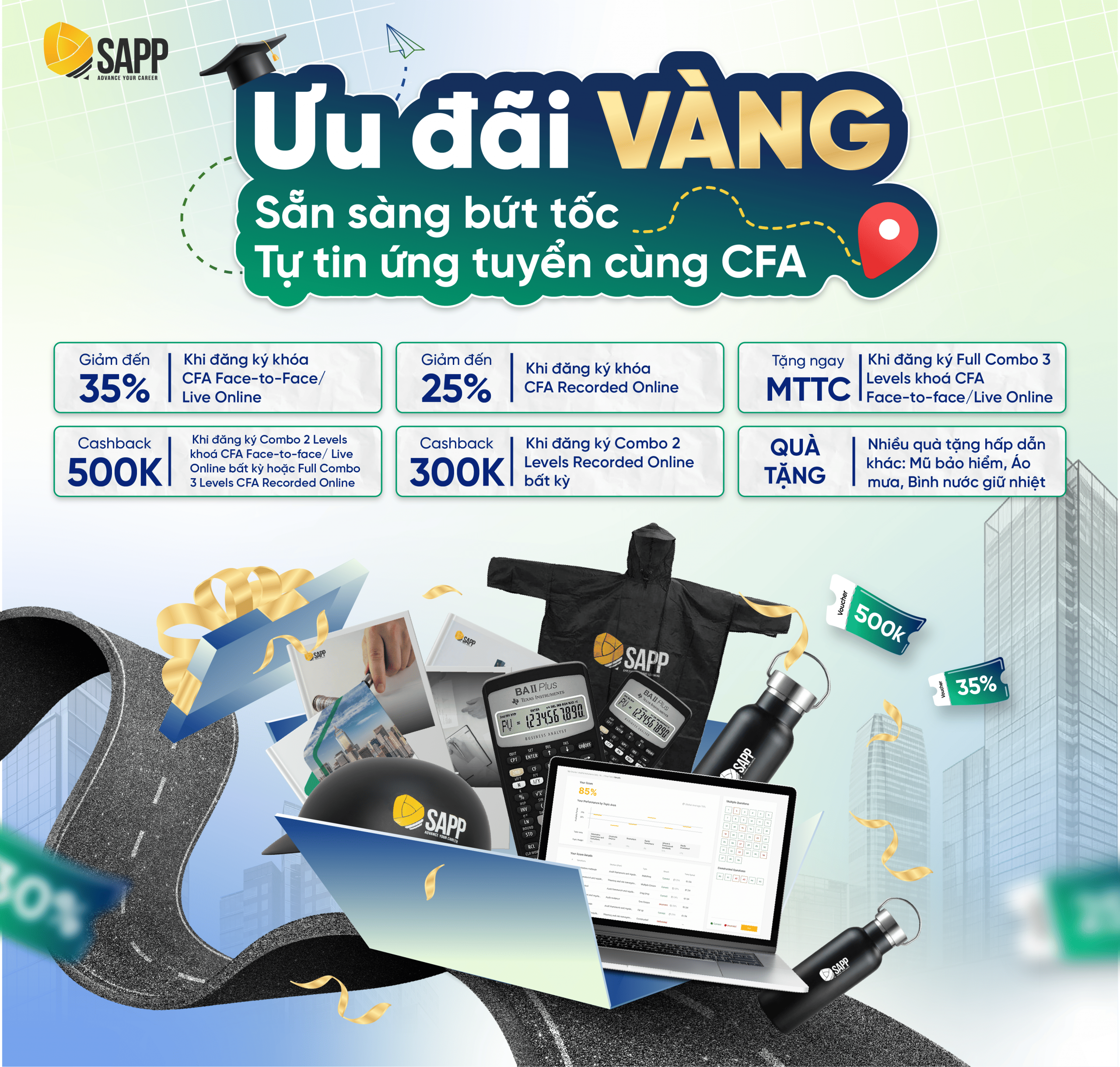 Khóa học CFA Online tại SAPP